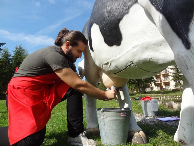 Cow milking with RETTER EVENTS