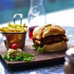Burgermania mit Köstlichkeiten von RETTER EVENTS