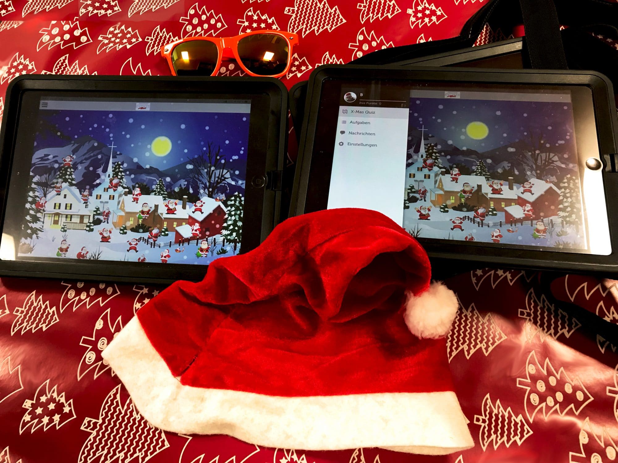 Santa Claus Tablet Quiz