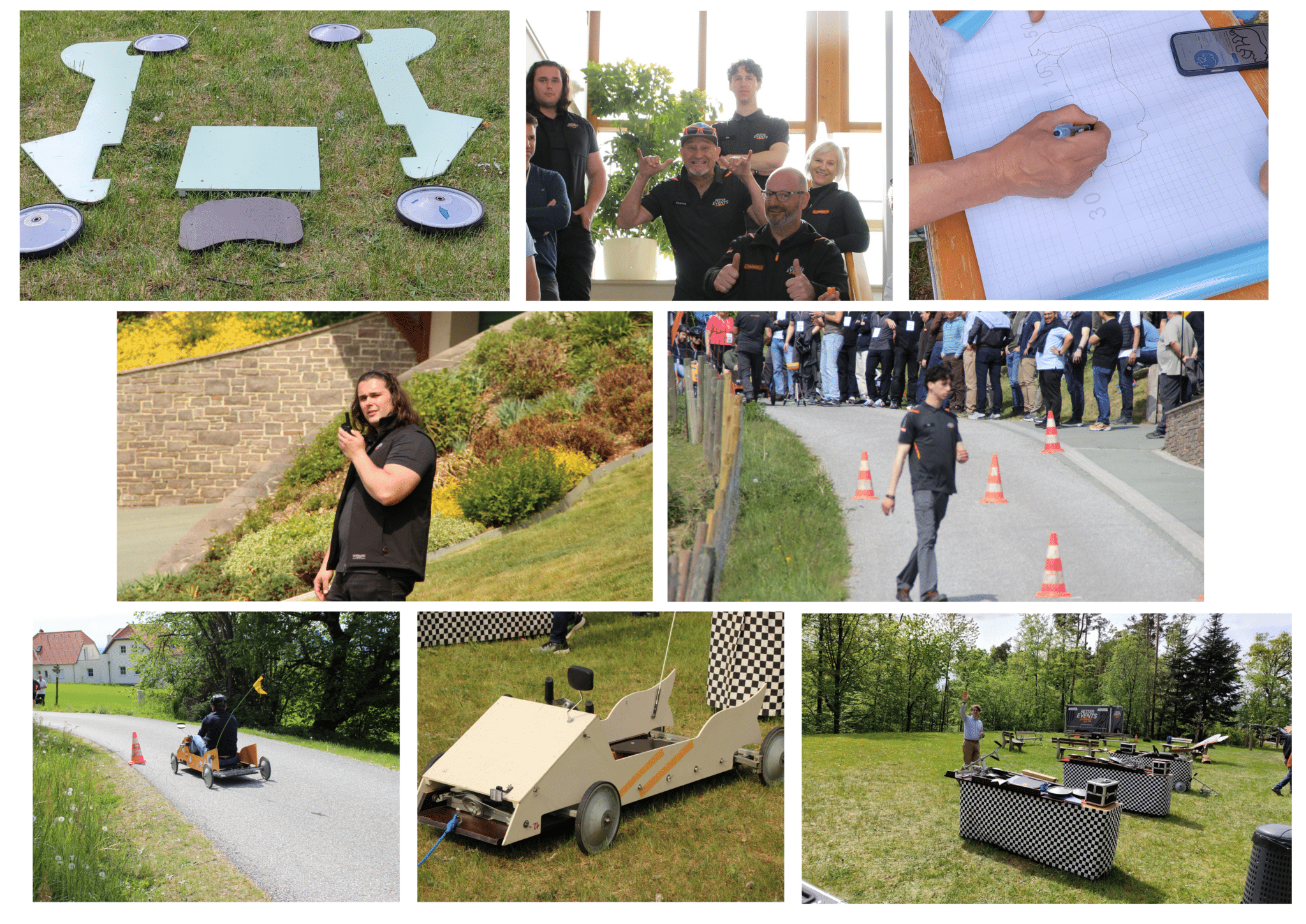 Beige Collage Outdoor-Events